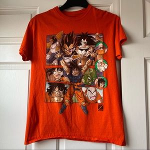 DragonBall Z Orange graphic tee “THE SAIYAN SAGA 1989-1990”